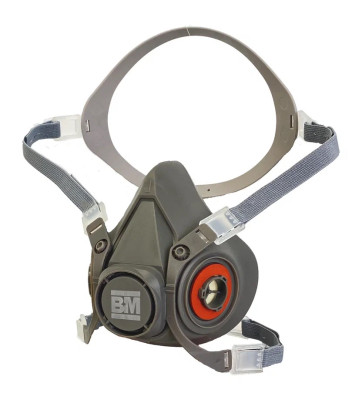 Полумаска изолирующая ВМ 6000 лицевая часть из эластомера 1/8