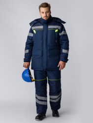 Костюм зимний PROFLINE SPECIALIST WINTER (тк.Восток-мембрана) п/к, т.синий Костюм зимний PROFLINE SPECIALIST WINTER (тк.Восток-мембрана) п/к, т.синий