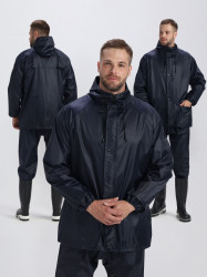 Костюм влагозащитный ProfLineSpecialist (ПВХ,210), т.синий Костюм влагозащитный ProfLineSpecialist (ПВХ,210), т.синий