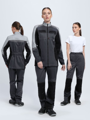 Костюм женский Вектрон-1 (тк.Смесовая,240) брюки, т.серый/св.серый/черный (Минпромторг) Костюм женский Вектрон-1 (тк.Смесовая,240) брюки, т.серый/св.серый/черный (Минпромторг)