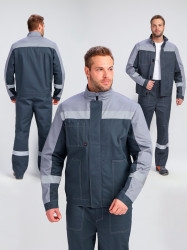 Костюм Бриготек-1 СОП (тк.Смесовая,260) брюки, т.серый/св.серый (Минпромторг) Костюм Бриготек-1 СОП (тк.Смесовая,260) брюки, т.серый/св.серый (Минпромторг)