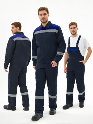 Костюм Липецк-2 СОП CH (тк.Смесовая,280) п/к, т.синий/васильковый Костюм Липецк-2 СОП CH (тк.Смесовая,280) п/к, т.синий/васильковый