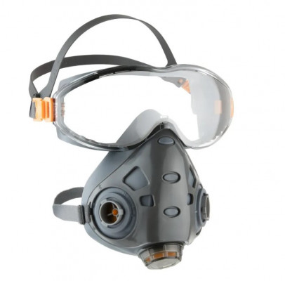 Полумаска Jeta Safety 9500 Air Optics фильтрующая с интегрированными очками Полумаска Jeta Safety 9500 Air Optics фильтрующая с интегрированными очками
