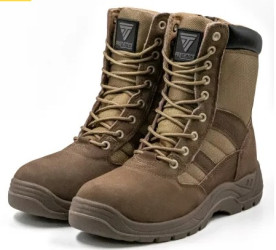 Ботинки 5219 с высоким берцем из натуральной замши, ПУ/ТПУ Термопласт Ботинки 5219 с высоким берцем из натуральной замши, ПУ/ТПУ Термопласт