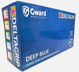 Перчатки DELTAGRIP Slim SN Deep Blue нитриловые неопудренные синего цвета, Ultra SN, 50/500