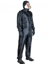 Комбинезон Jeta Safety JPC75-BL Ninja многоразовый защитный из полиэфирной ткани, 55 г/м2, черный Комбинезон Jeta Safety JPC75-BL Ninja многоразовый защитный из полиэфирной ткани, 55 г/м2, черный