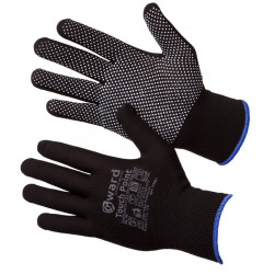 Перчатки Gward Touch Point 9 нейлоновые с ПВХ микроточкой Перчатки Gward Touch Point 9 нейлоновые с ПВХ микроточкой